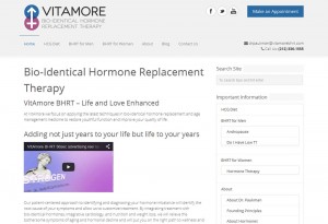 Vitamore - Bio-identical Hormone Replacement Therapy Services