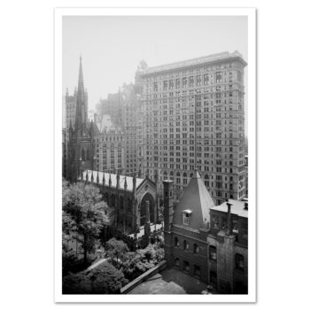 # 4162<br>Trinity Chirch Skyscrapers <br>New York City