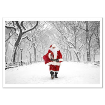 #MP-2125<br>Santa on Poet Walk
