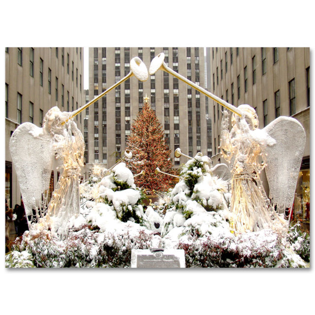 BMC-3204 Rockefeller Center Christmas Angels BMC-3204 Rockefeller Center Christmas Angels NYC Boxed Cards Set of 12