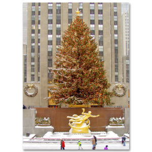 BMC-3205 Rockefeller Center Skating Rink BMC-3205 Rockefeller Center Skating Rink NYC Boxed Cards Set of 12