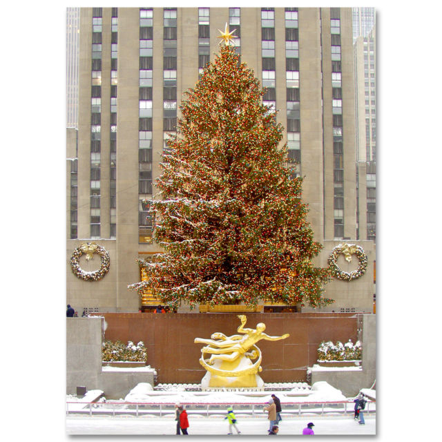 BMC-3205 Rockefeller Center Skating Rink BMC-3205 Rockefeller Center Skating Rink NYC Boxed Cards Set of 12