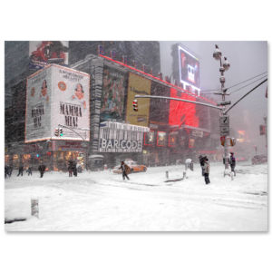 BMC-3354 Blizzard on Times Square BMC-3354 Blizzard on Times Square