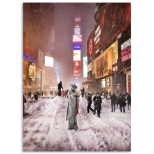 BMC-3355 Snow on Times Square BMC-3355 Snow on Times Square