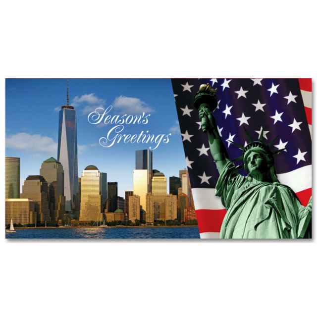 MCH-2015 Statue Liberty Freedom Tower MCH-2015 Statue Liberty Freedom Tower Money Cards Set of 6