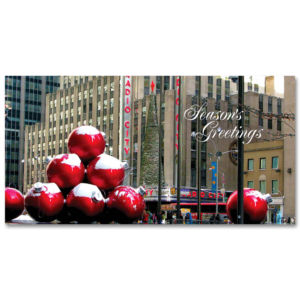 MCH-3207 Christmas Decorations NYC MCH-3207 Christmas Decorations NYC Money Card Set of 6