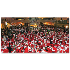 MCH-3220 Santacon Grand Central MCH-3220 Santacon Grand Central NYC Christmas Money Card Set of 6