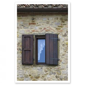 MP2923<br>Tuscany Window Italy Art Photo Decorative Print