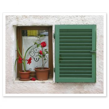 MP2928<br>Tuscany Window Italy Art Photo Decorative Print